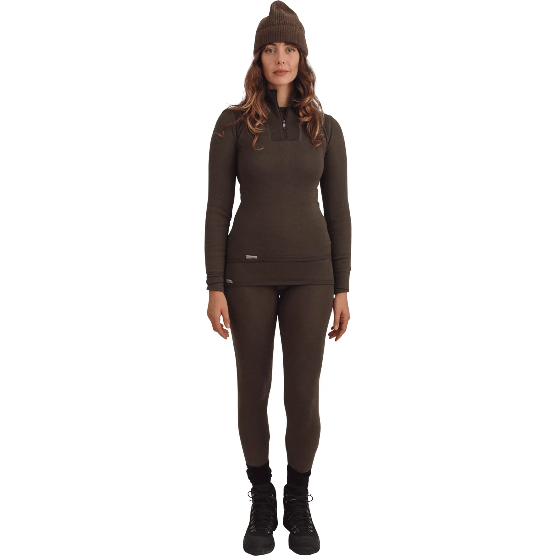 200g Half Zip, Pine