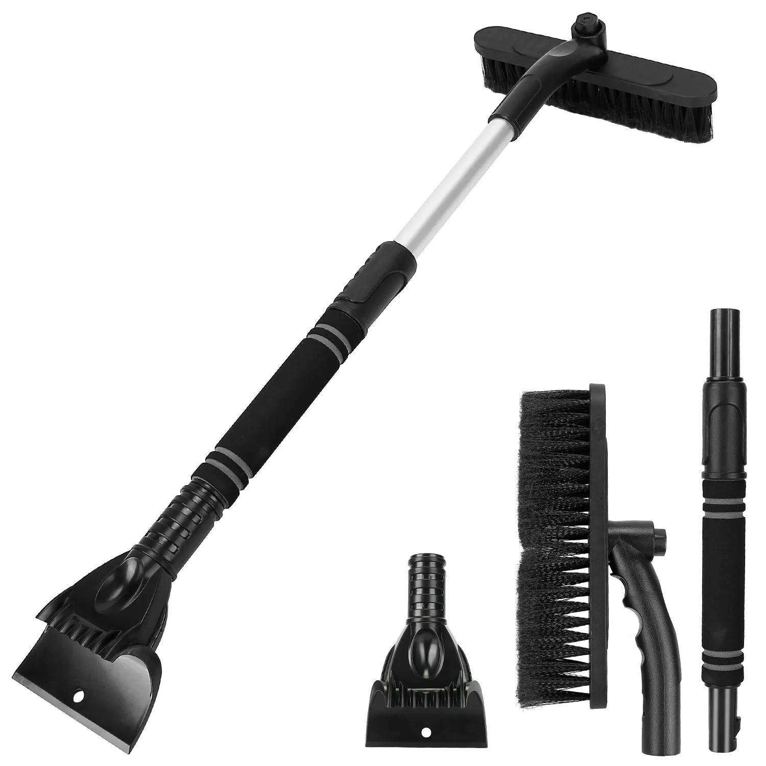3-in-1 Extendable Windshield Ice Scraper