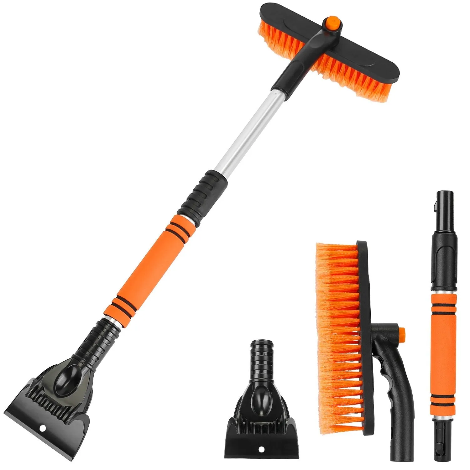 3-in-1 Extendable Windshield Ice Scraper