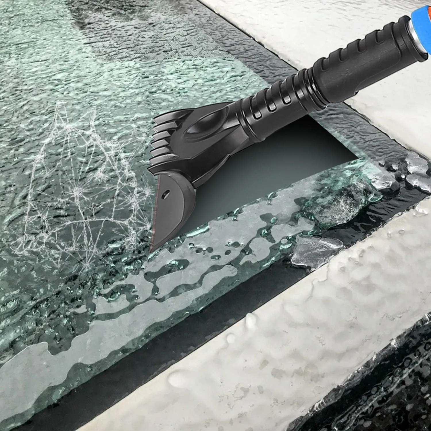 3-in-1 Extendable Windshield Ice Scraper