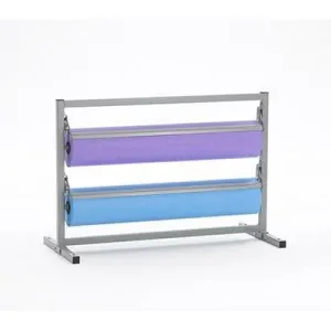 30" Two Roll Deck Tower Dispenser Unit (serrated blades and no casters)