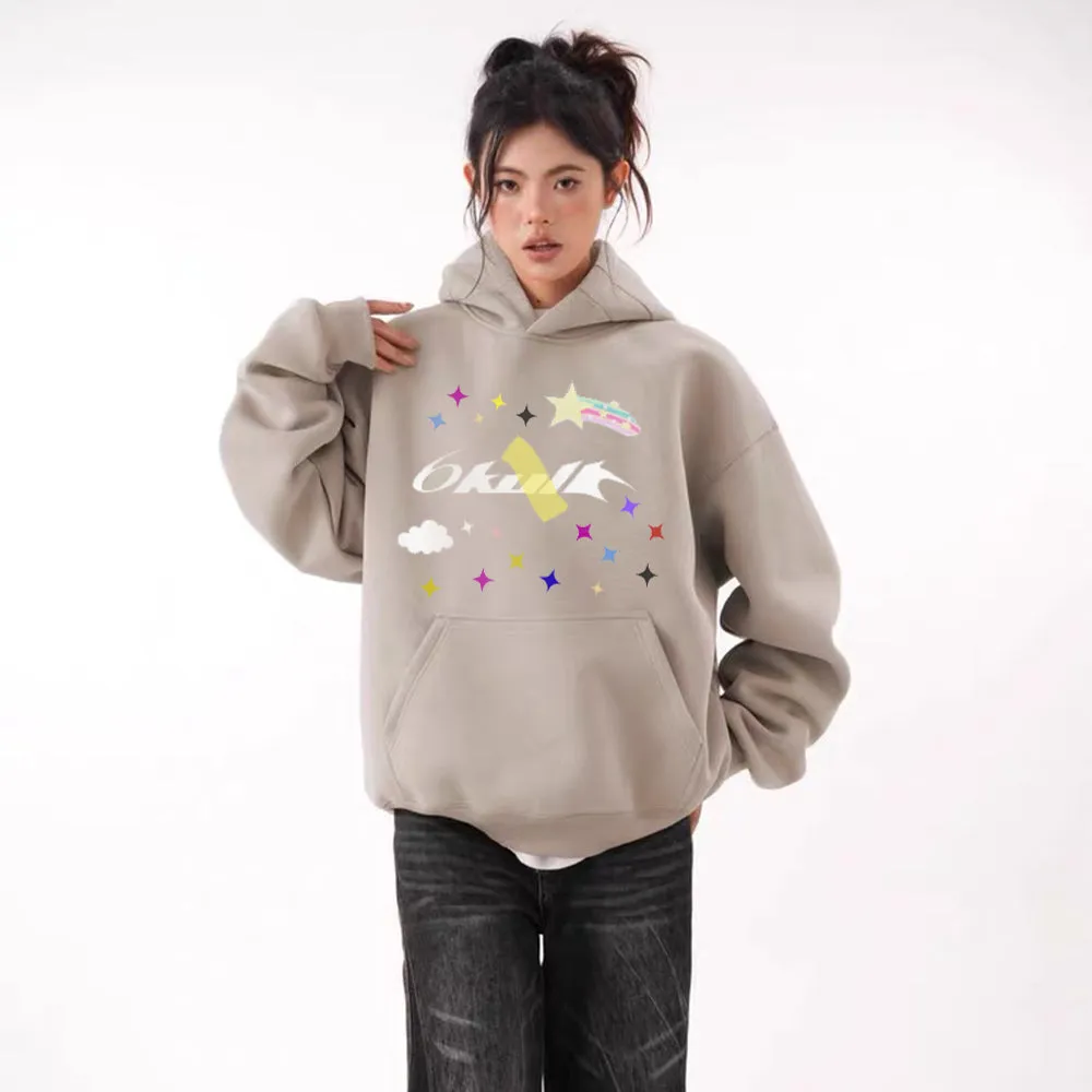 6Kull | Star Plan Sky Rock Hoodie