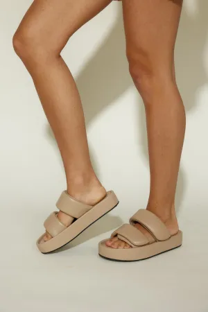 ALIAS MAE Natalie Sandals Natural Leather