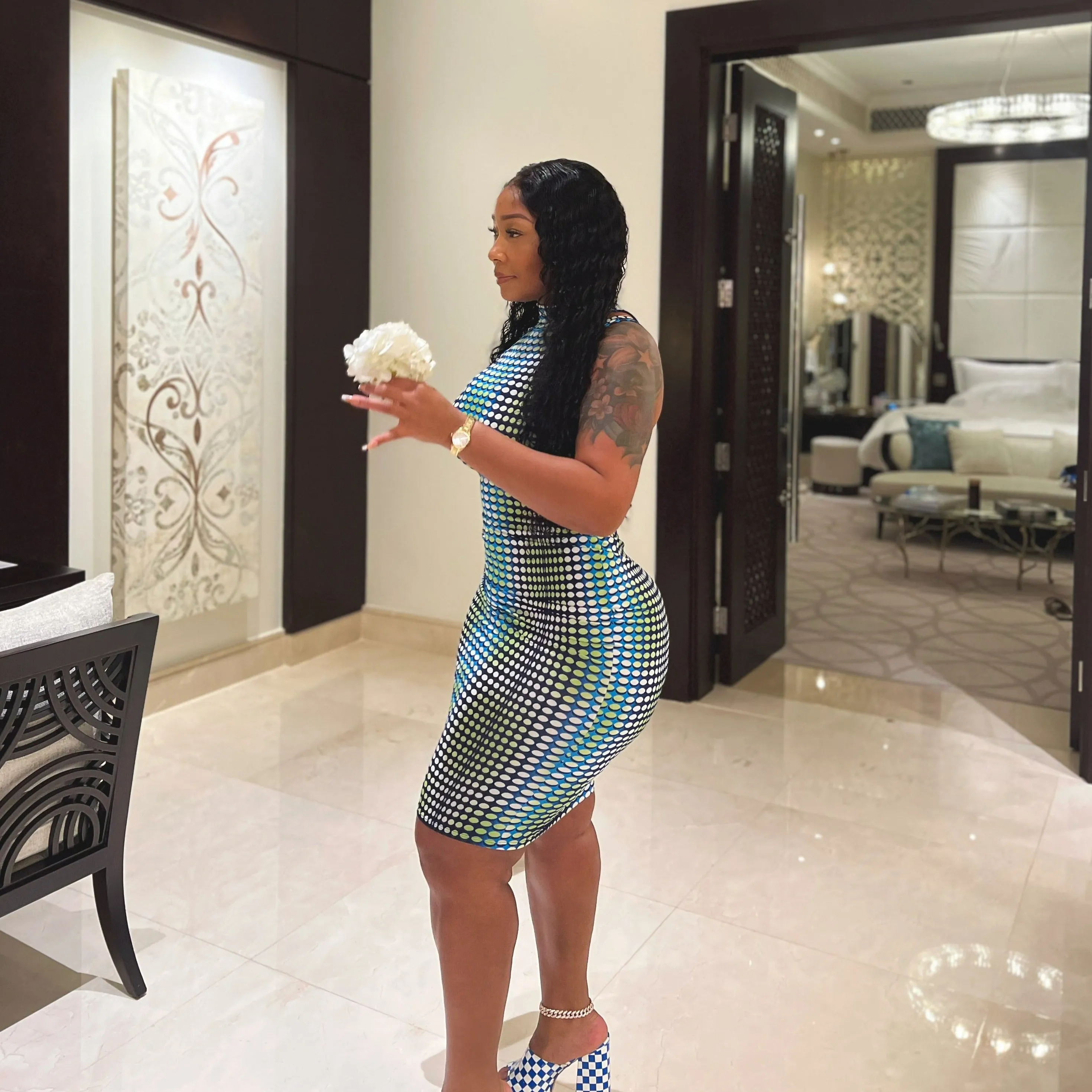 All eyes on me Dress