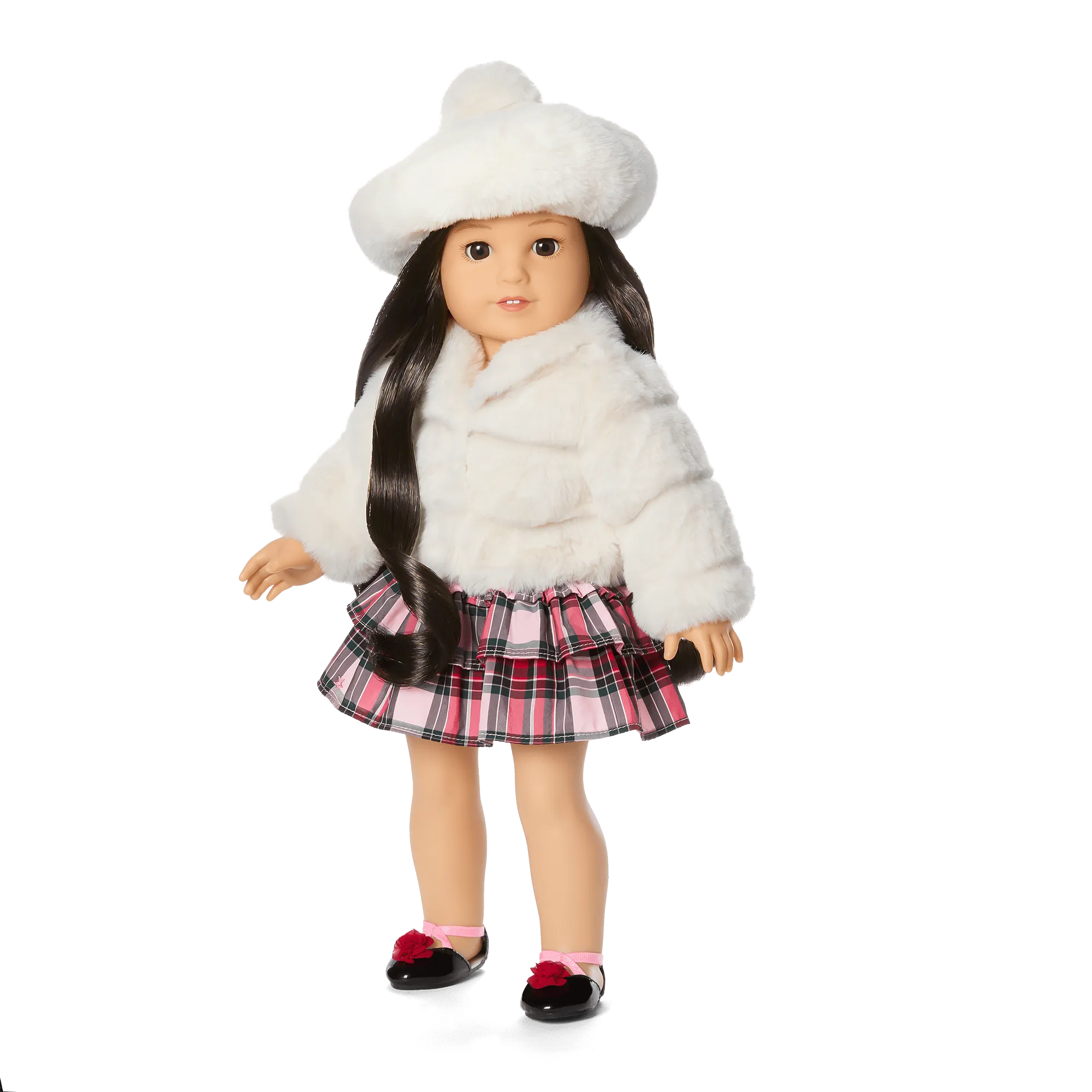 American Girl® x Janie and Jack Winter-White Jacket for 18-inch Dolls