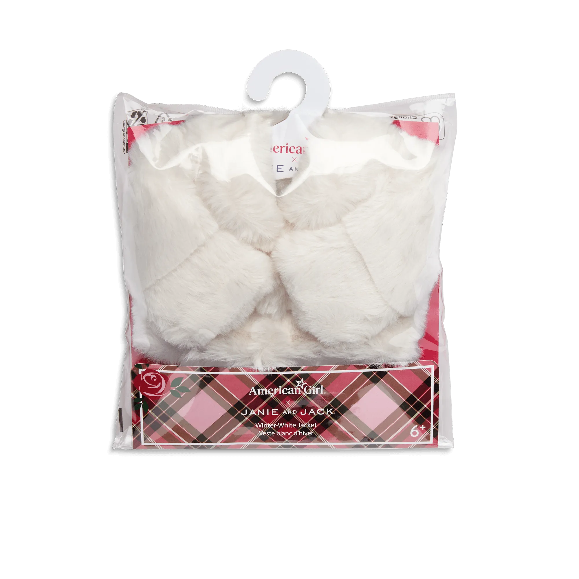 American Girl® x Janie and Jack Winter-White Jacket for 18-inch Dolls