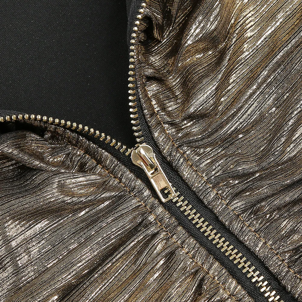Avalon Bronze Midi Dress