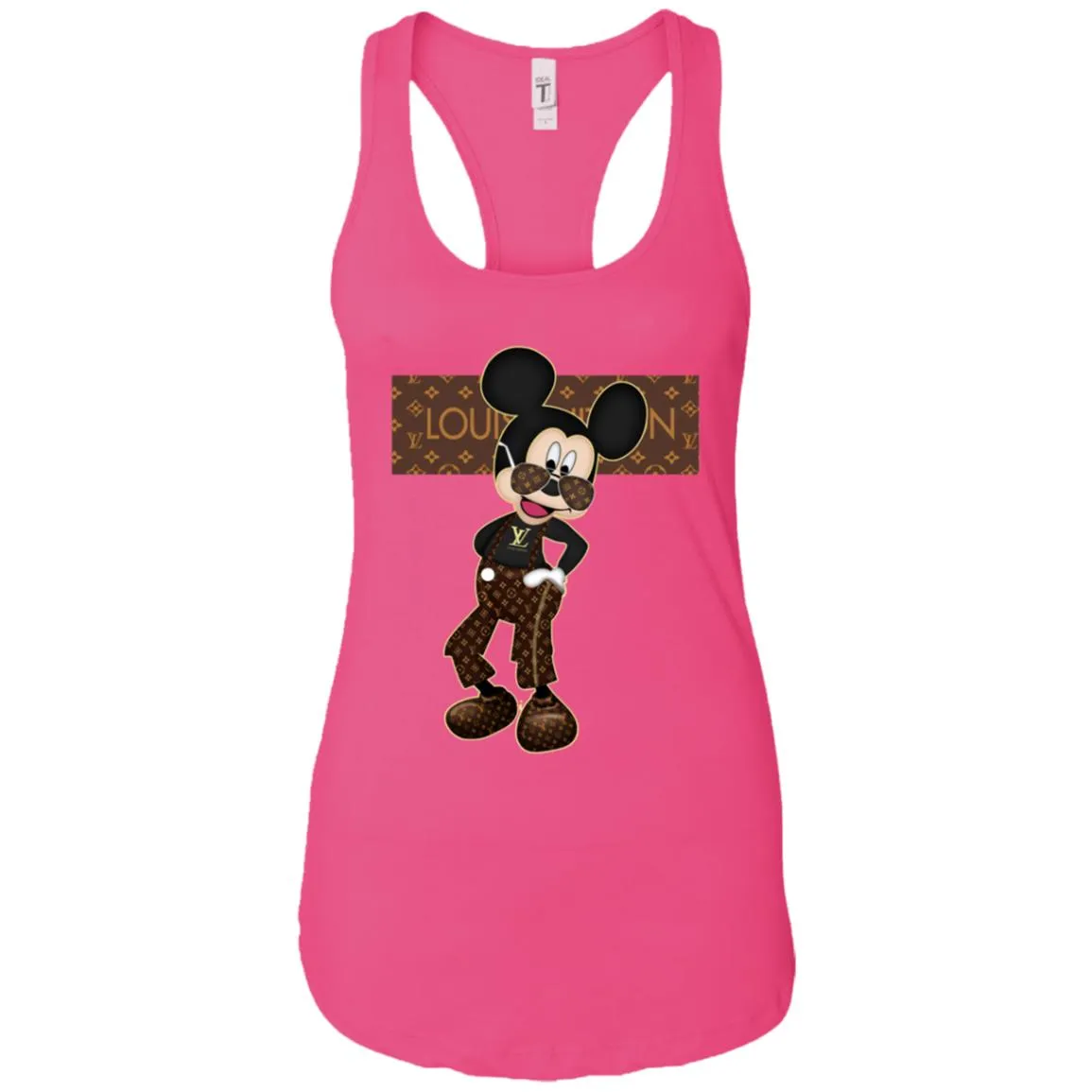 Best Louis Vuitton Mickey Fashion T-shirt Women Tank Top