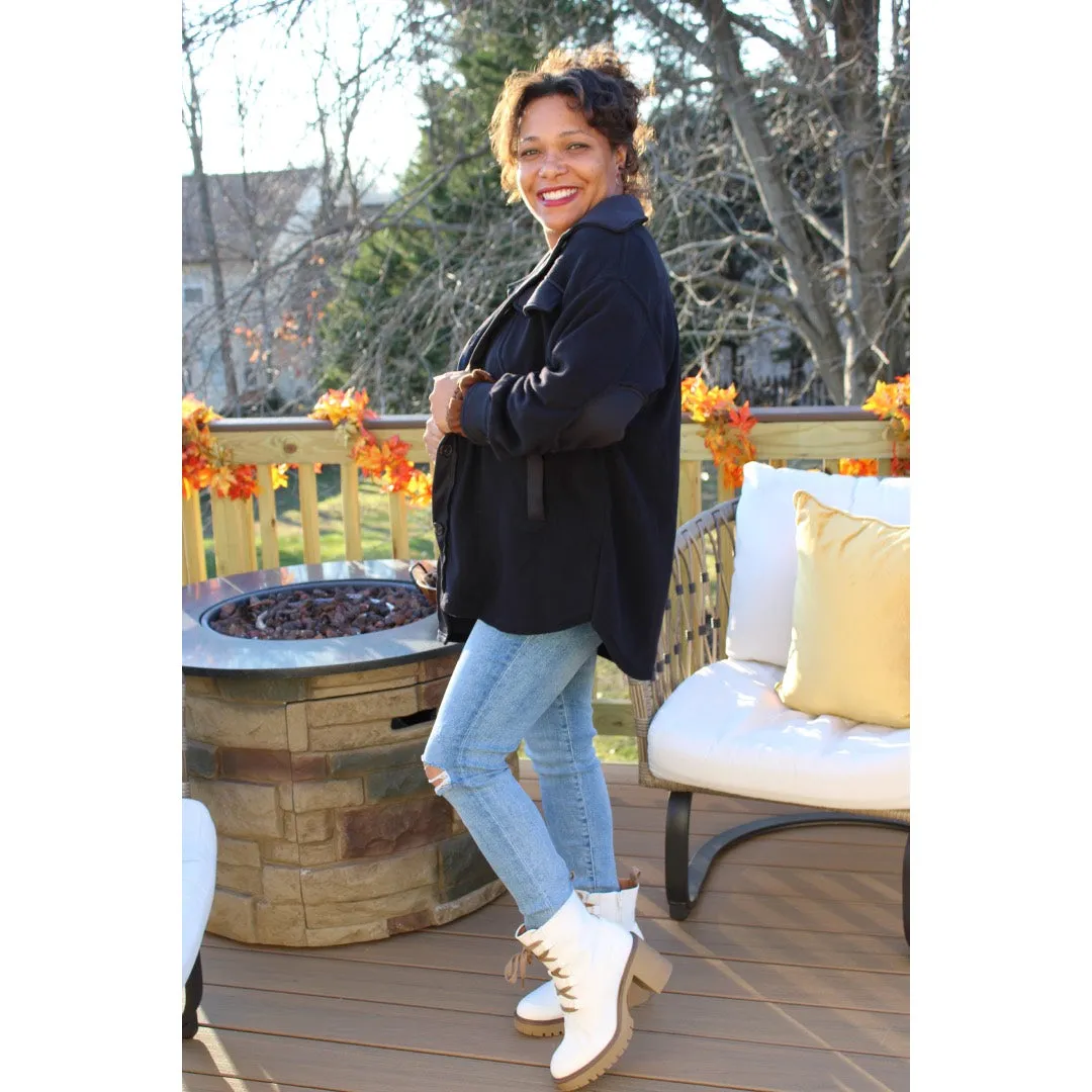 Black Fleece Shacket