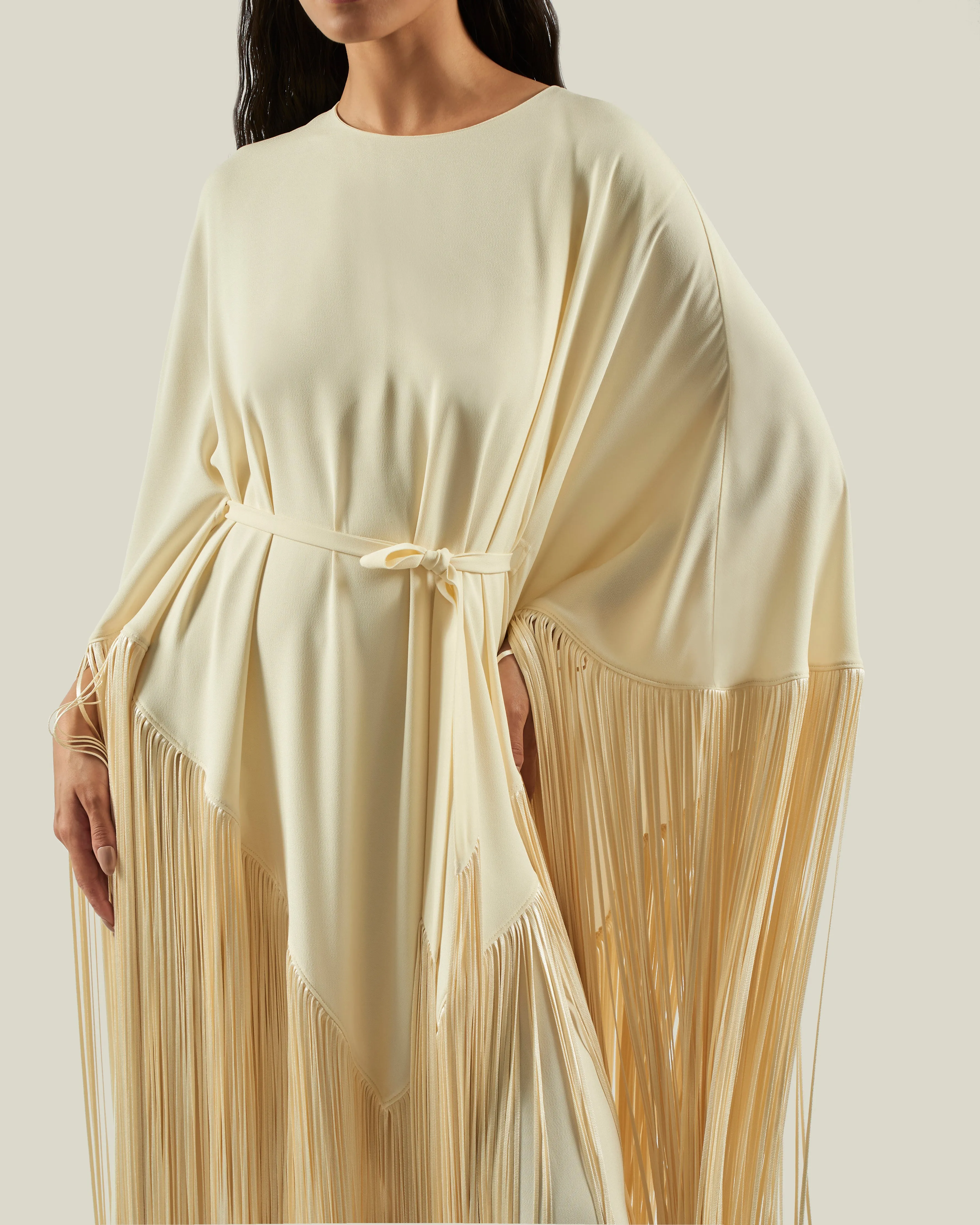 Bohemia Kaftan in Ivory