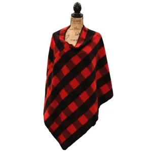 Buffalo Plaid Poncho