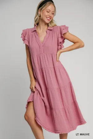 Callie Gauze Midi Dress UMGEE