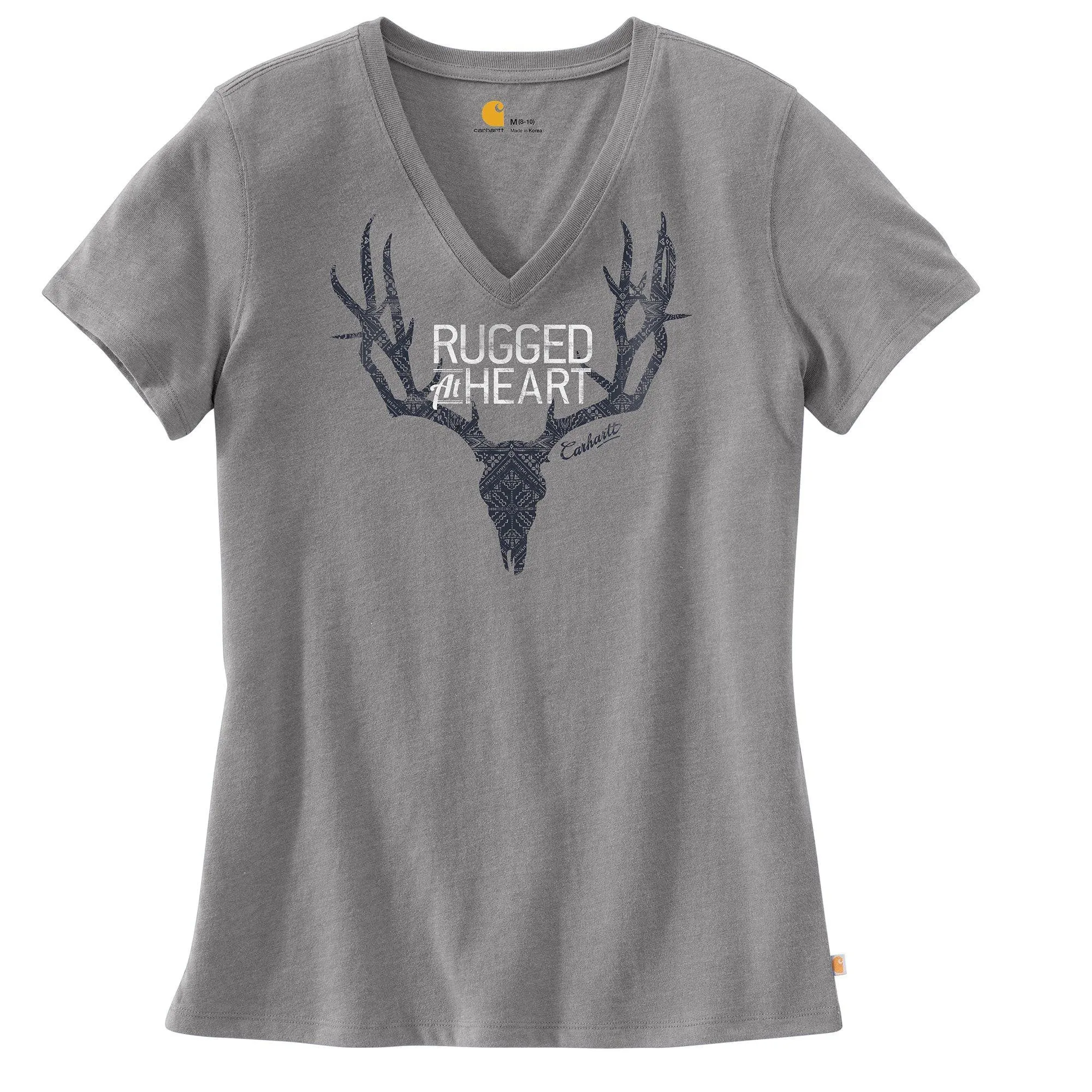 Carhartt Wellton SS V Neck Graphic T Shirt
