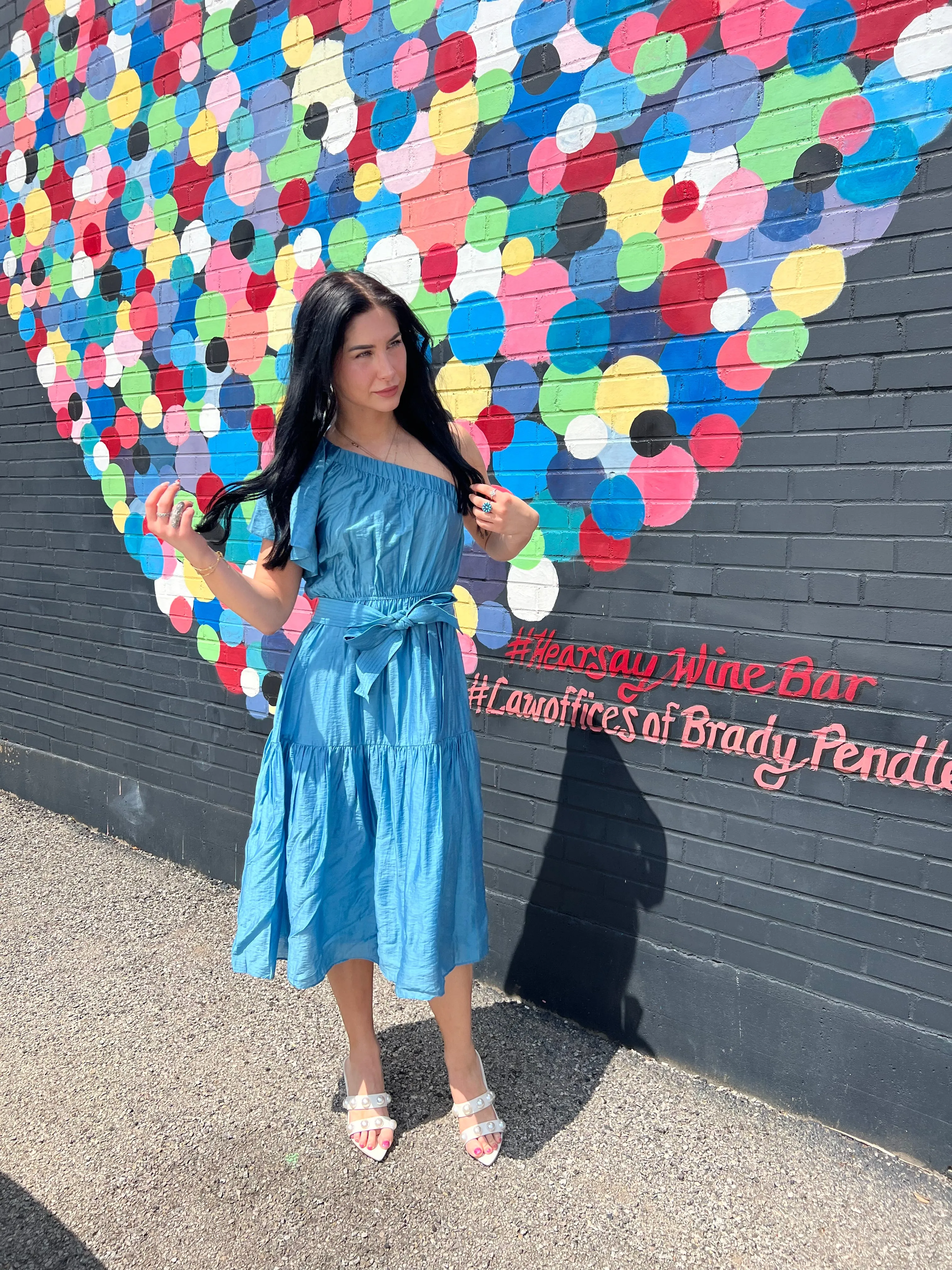 Charlotte Dusty Blue Midi