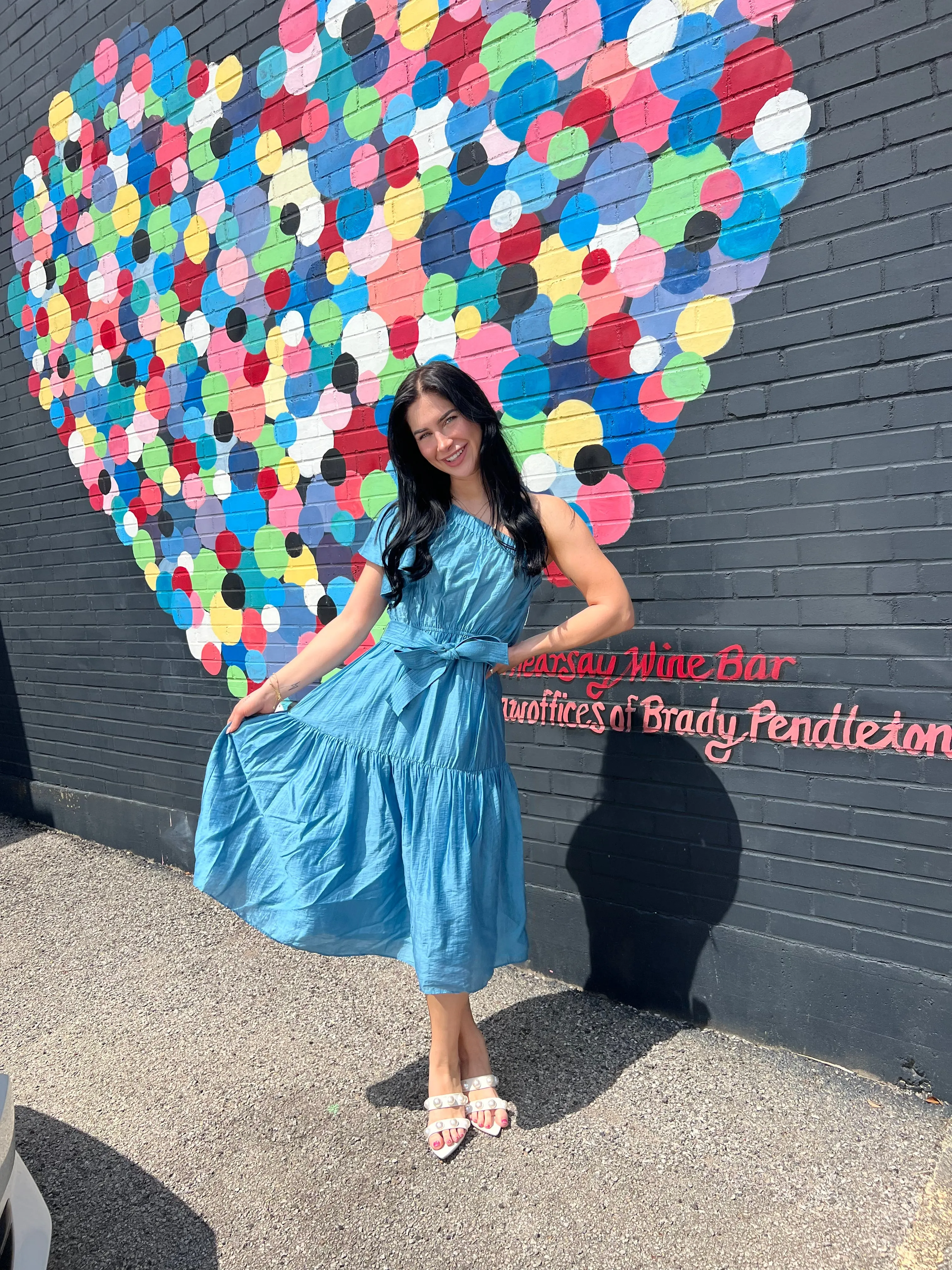 Charlotte Dusty Blue Midi