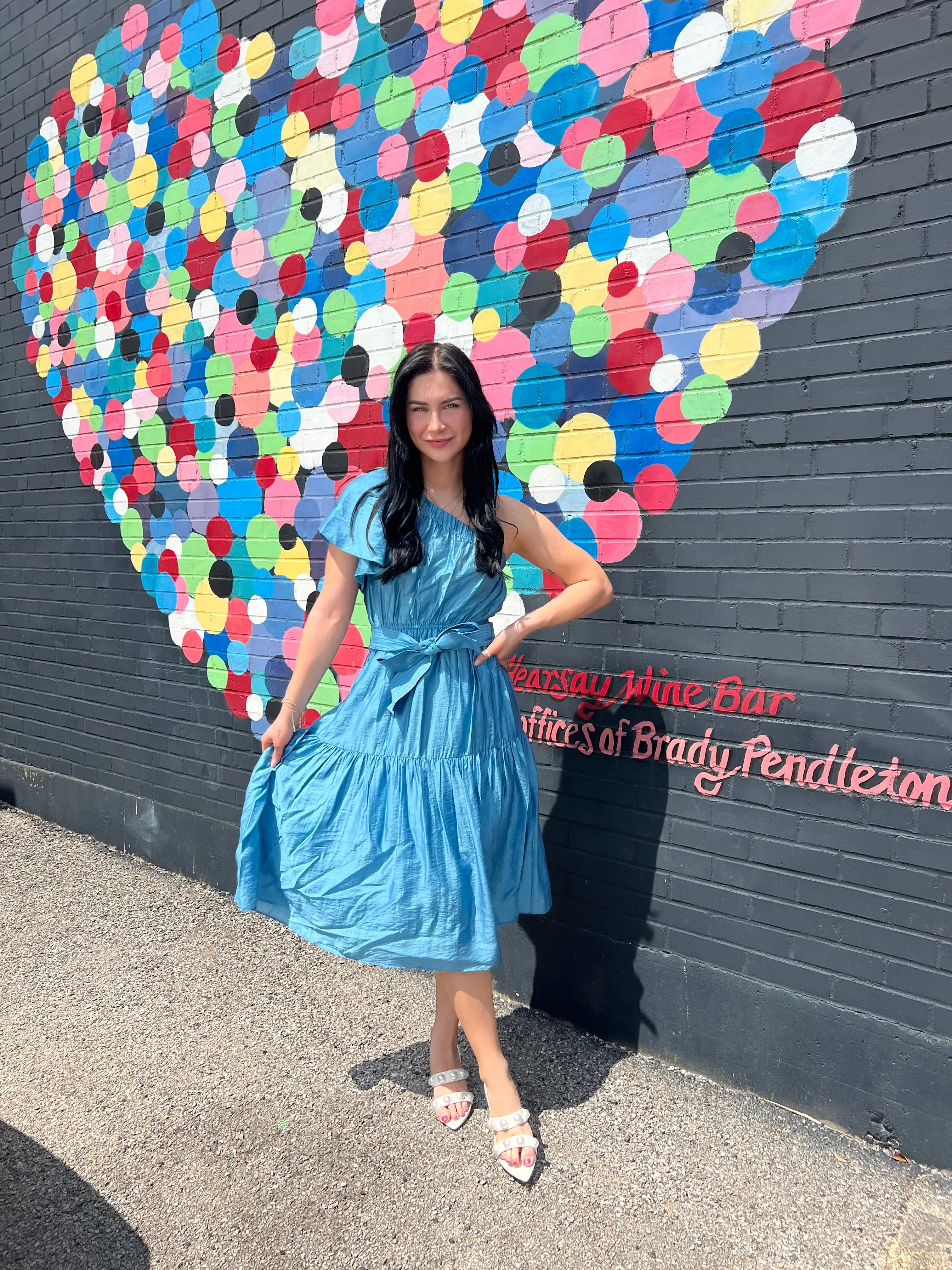 Charlotte Dusty Blue Midi