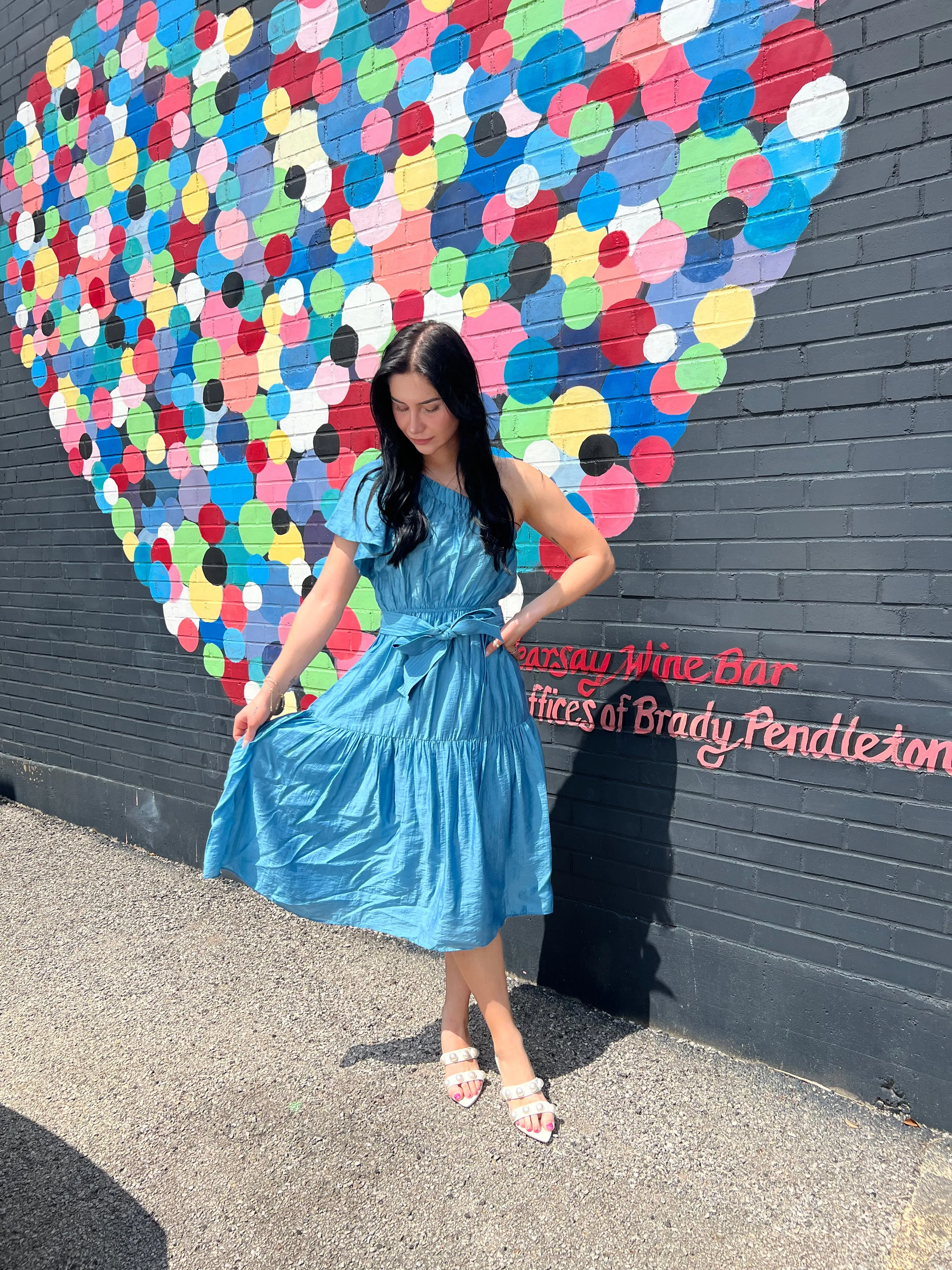 Charlotte Dusty Blue Midi
