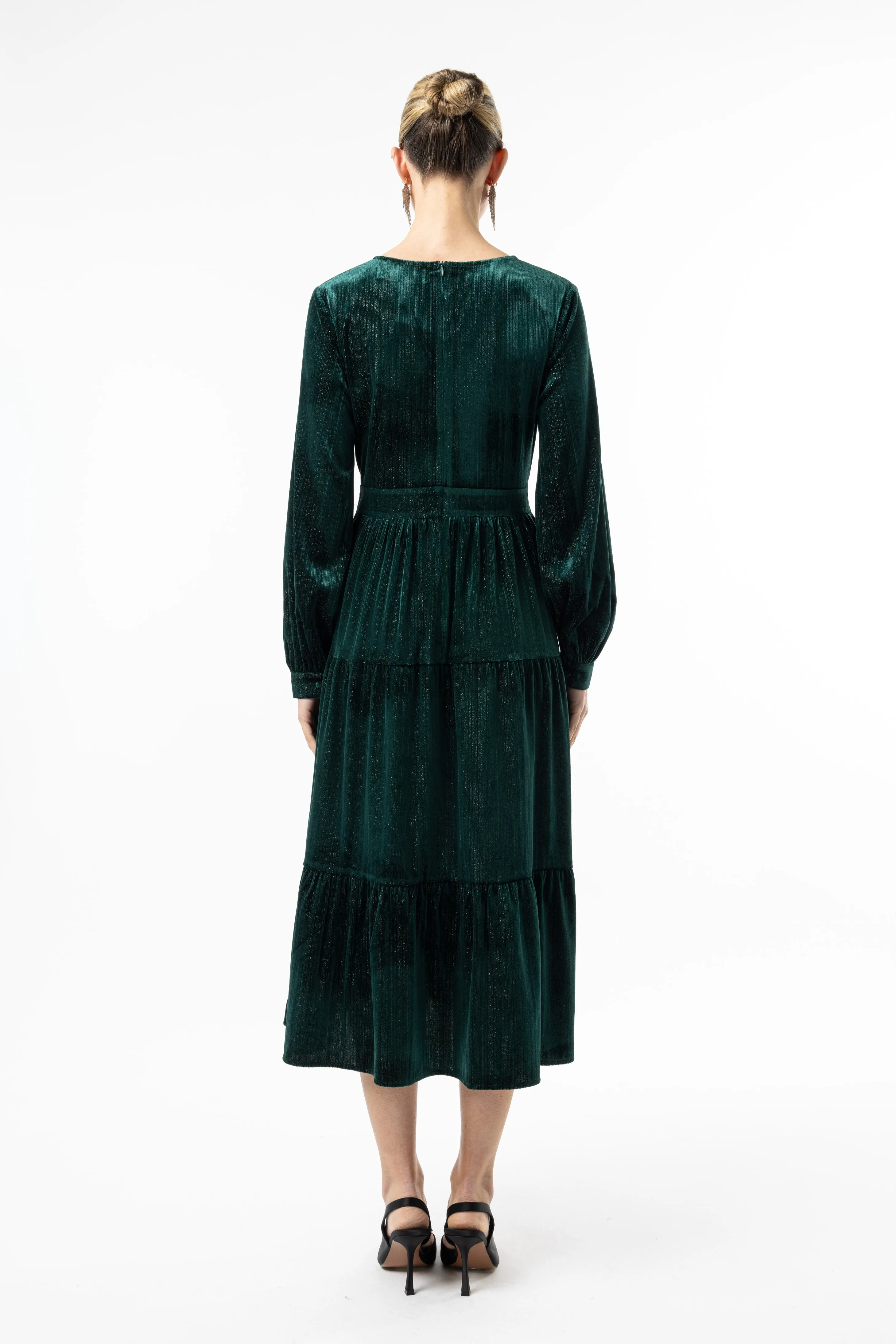 Cigar Midi Dress