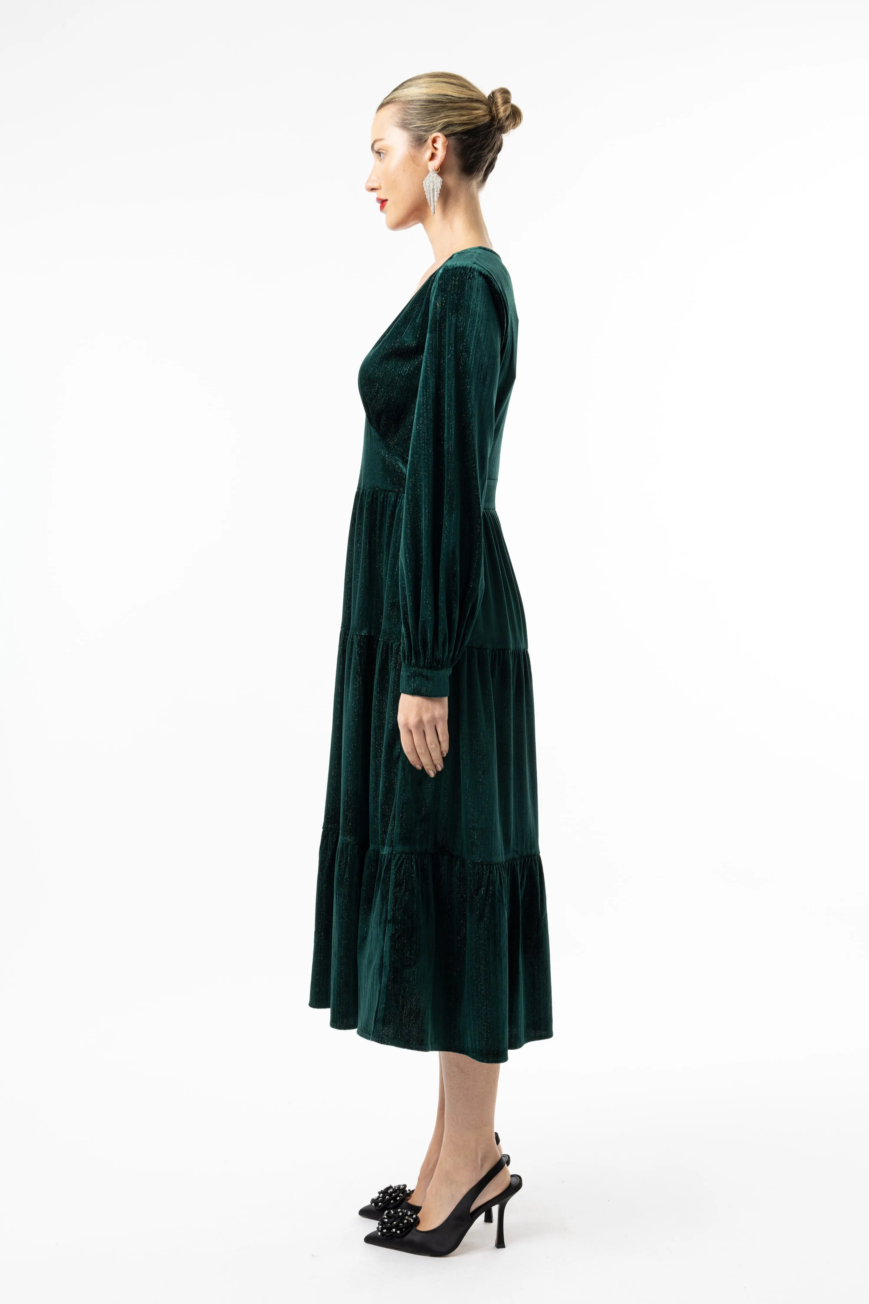Cigar Midi Dress