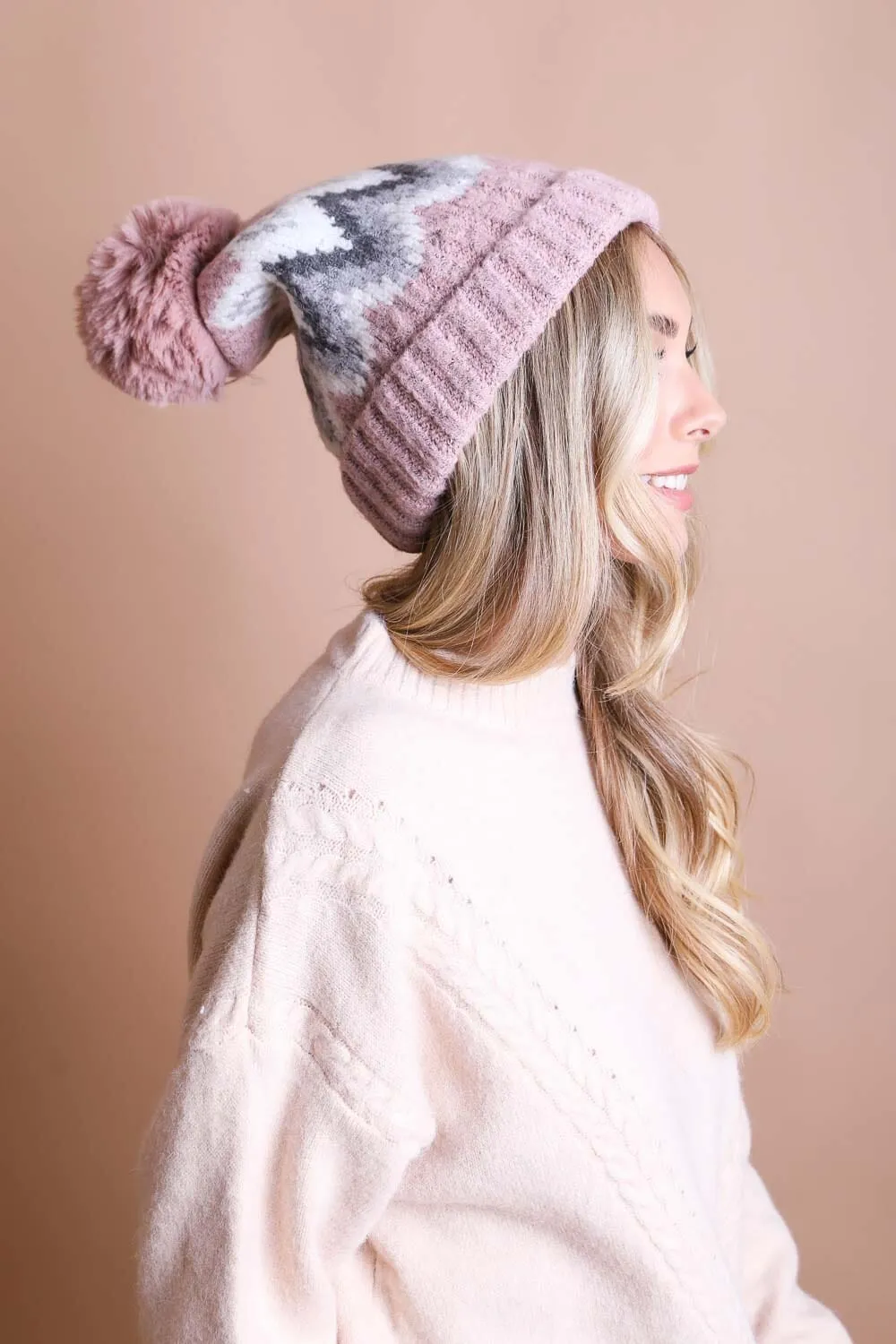 Classic Winter Pom Beanie