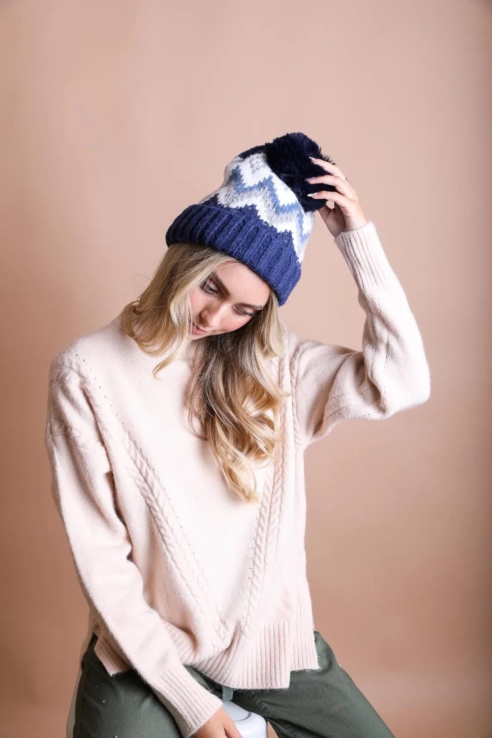 Classic Winter Pom Beanie