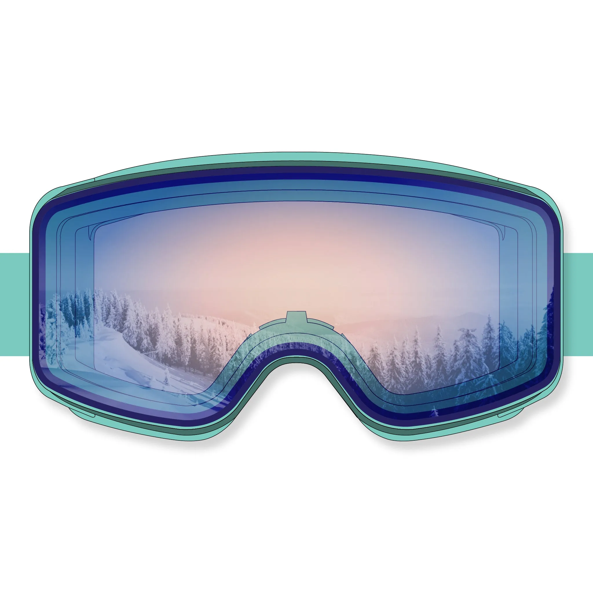 Cub Jr. Ski Goggle (Ages 3-6)