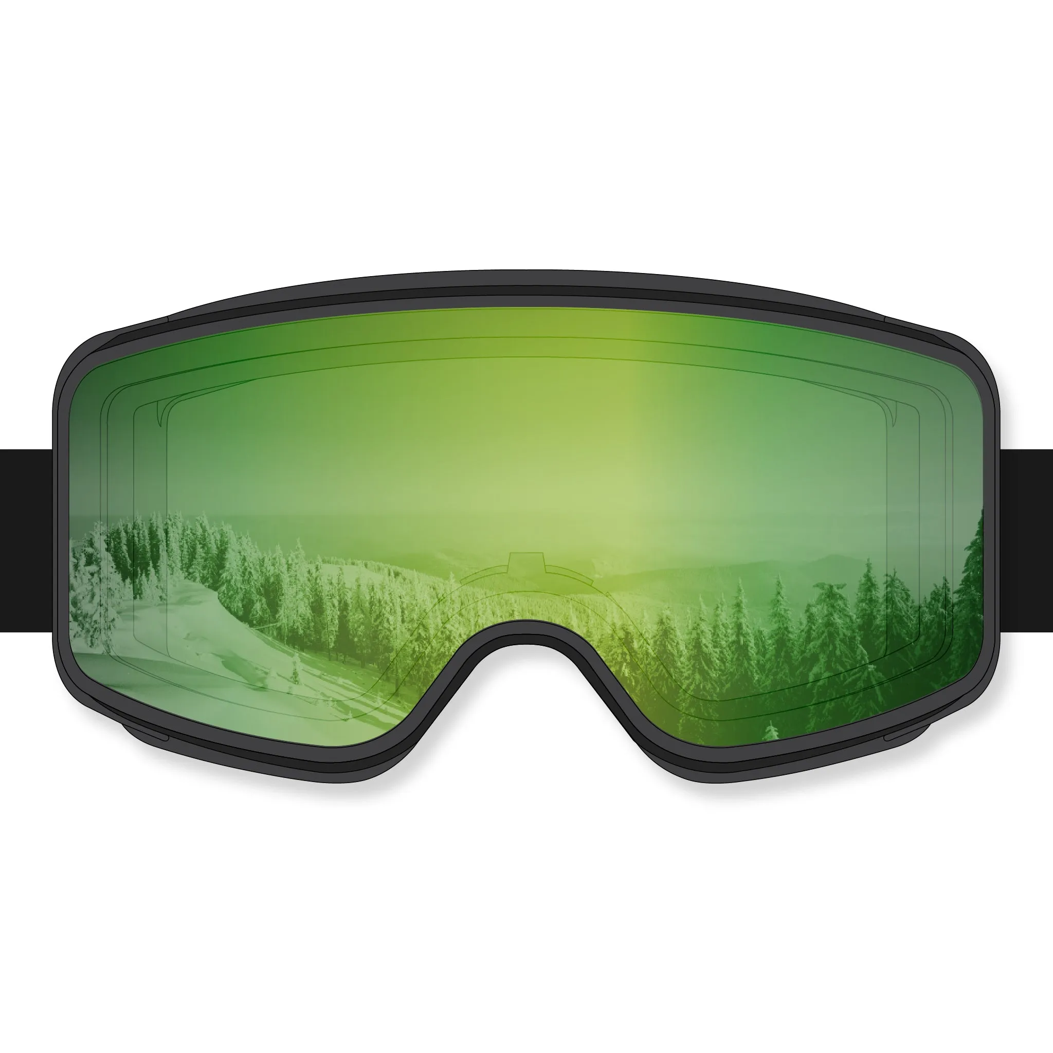Cub Jr. Ski Goggle (Ages 3-6)