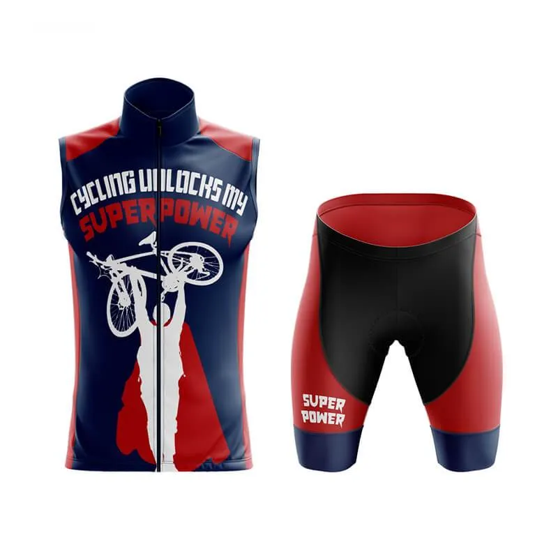 Cycling Unlocks My Super Powers (V3) Club Cycling Kit