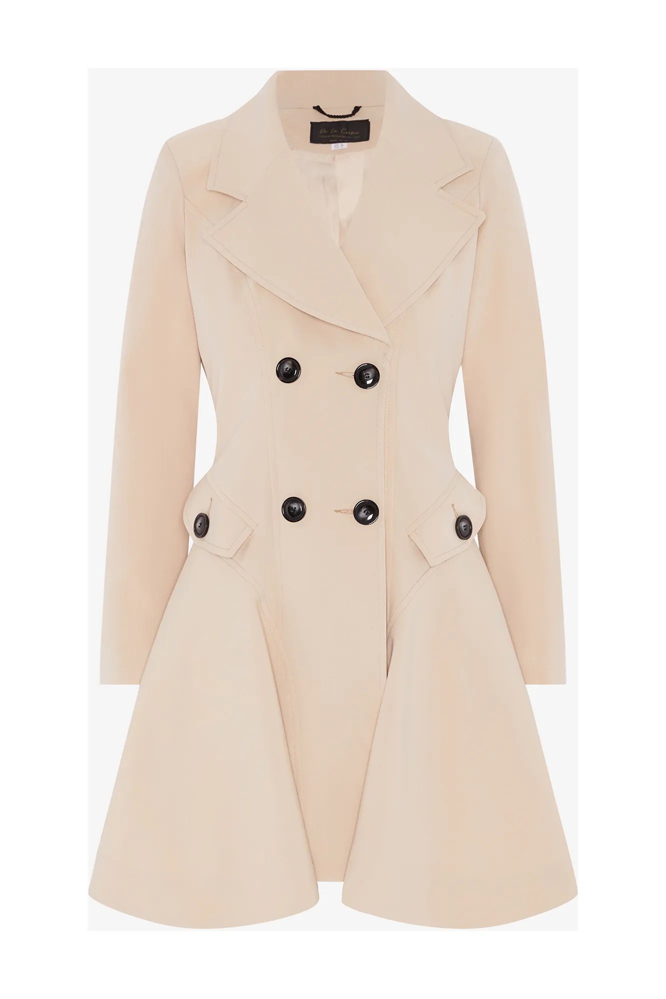 De La Creme Fashions Spring Summer Fit And Flare Skater Coat