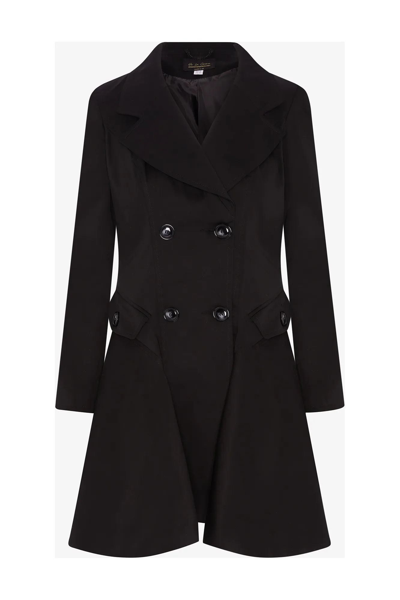 De La Creme Fashions Spring Summer Fit And Flare Skater Coat