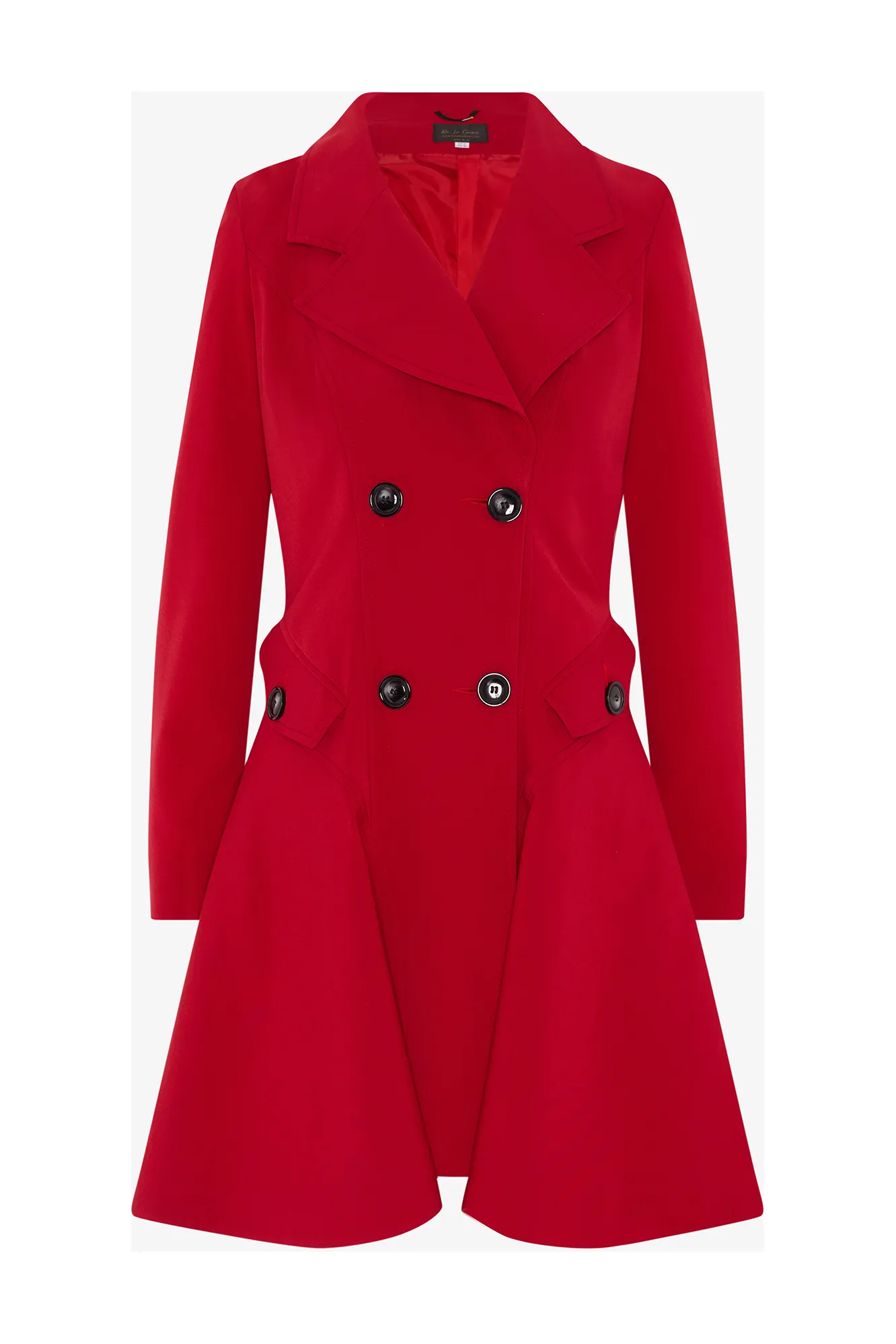 De La Creme Fashions Spring Summer Fit And Flare Skater Coat