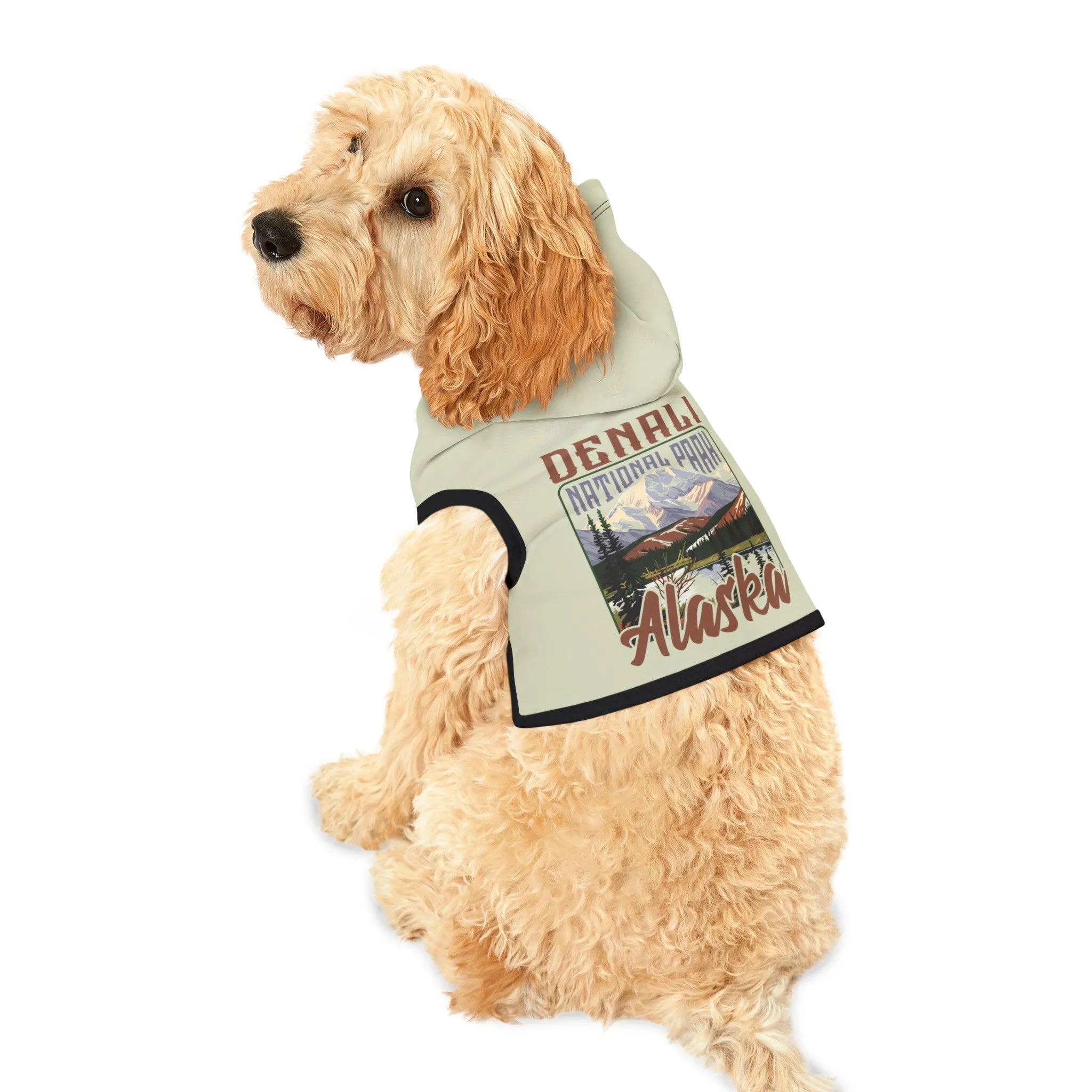 Denali National Park Alaska - Pet Hoodie