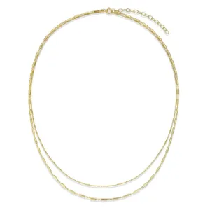 Double Layer Chain Necklace