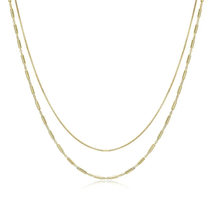 Double Layer Chain Necklace