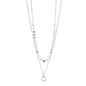 Double Layer Crystal Necklace
