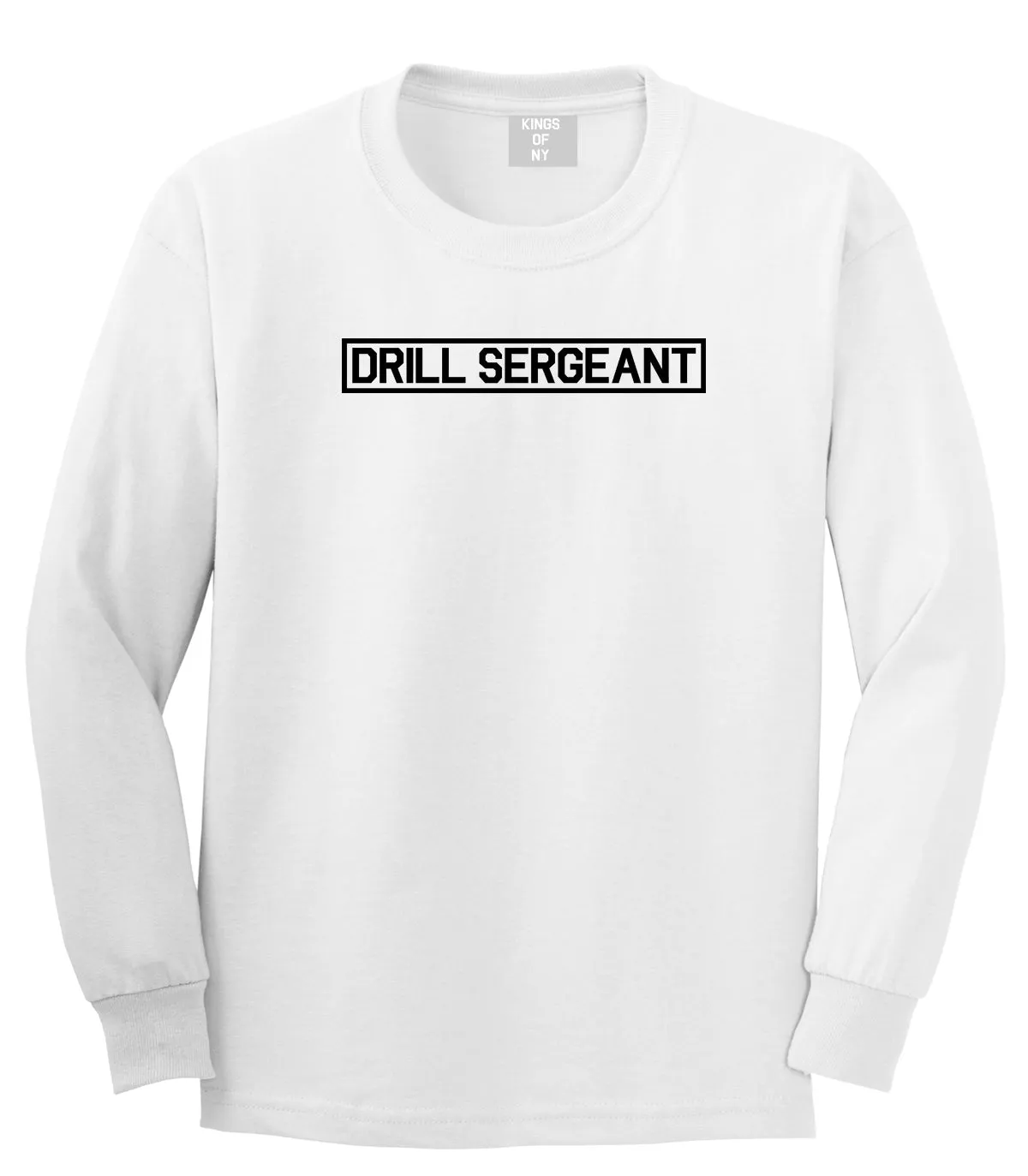Drill Sergeant Sgt Mens Long Sleeve T-Shirt