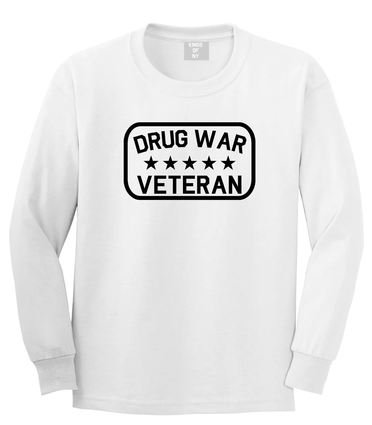 Drug War Veteran Mens Long Sleeve T-Shirt