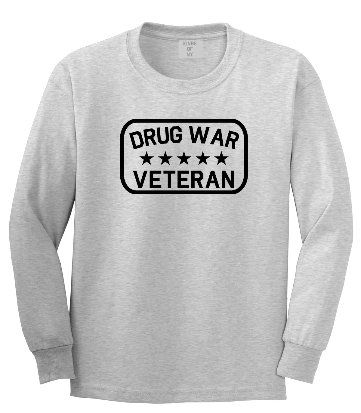 Drug War Veteran Mens Long Sleeve T-Shirt