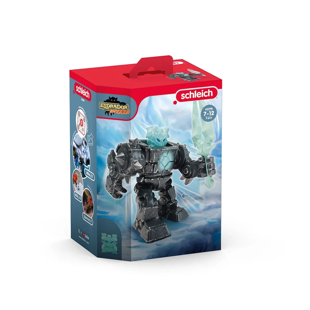 ELDRADOR® Mini Creatures Shadow Ice Robot