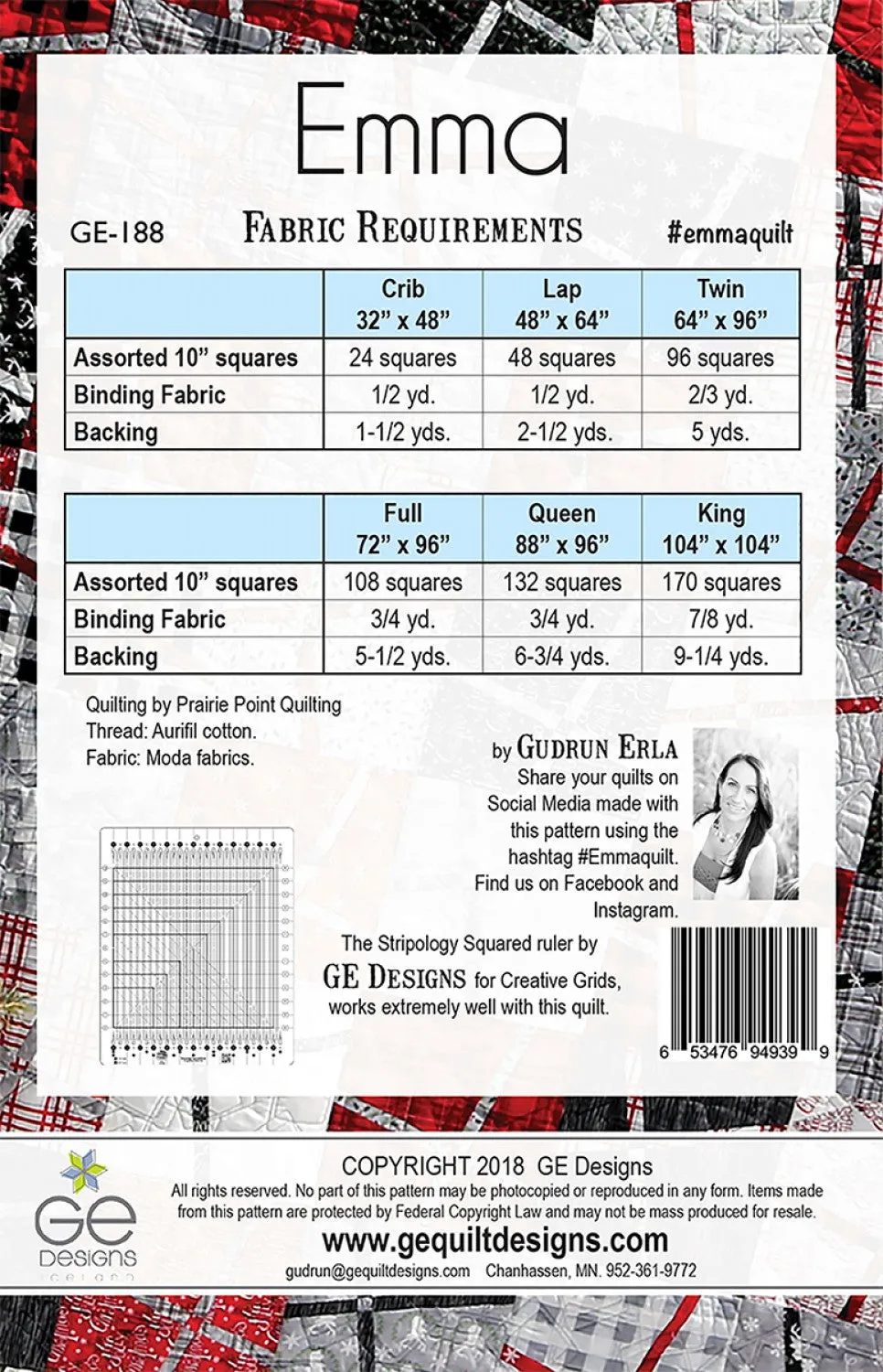 Emma Quilt Pattern