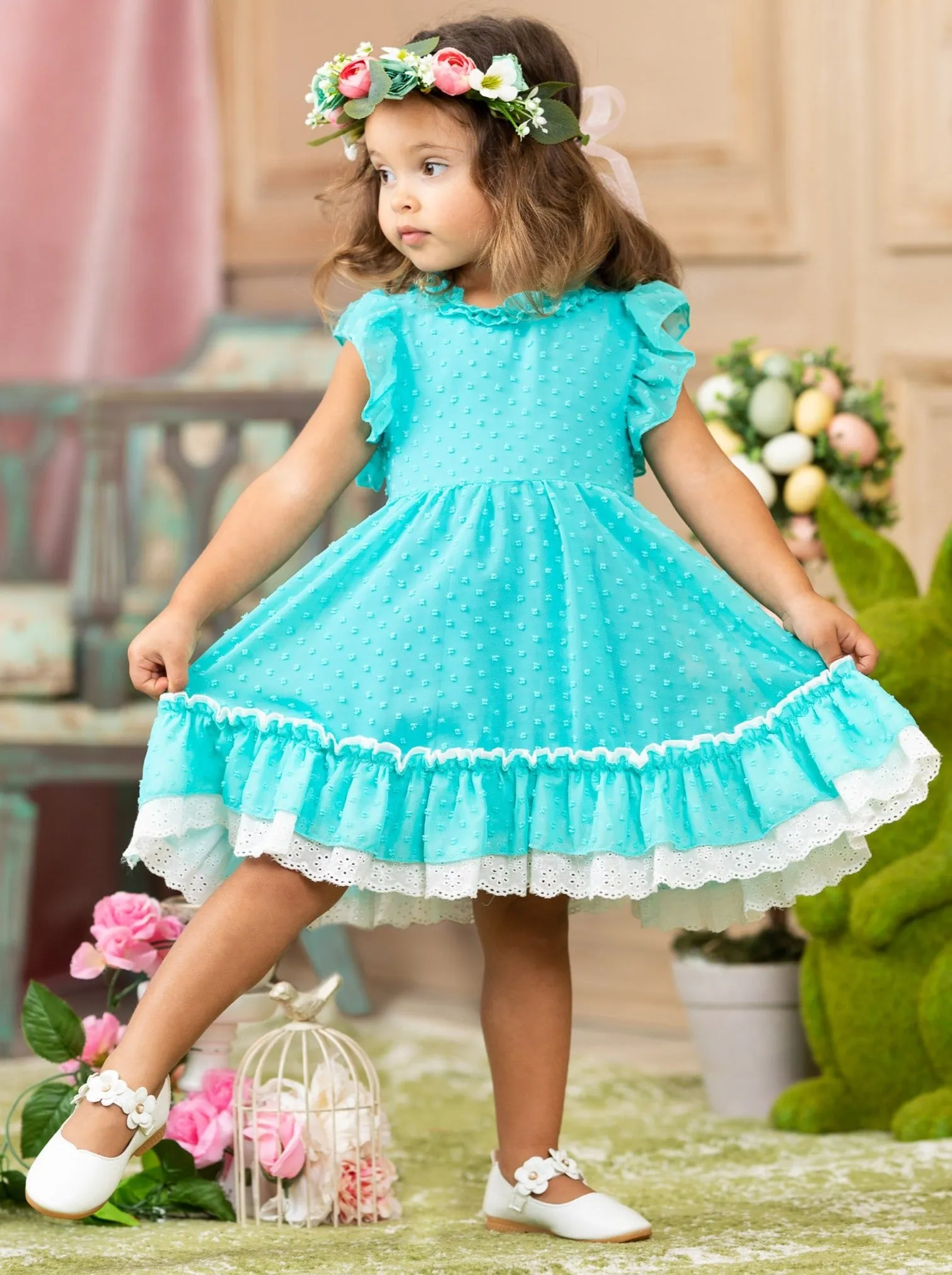 Enchanting Summer Ruffle Dress