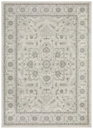 Evoke Winter White Transitional Rug 290 x 200 CM