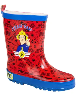 Fireman Sam Boy's Wellies