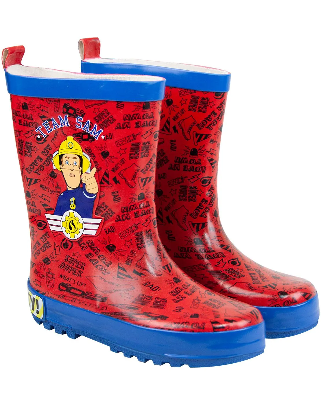 Fireman Sam Boy's Wellies