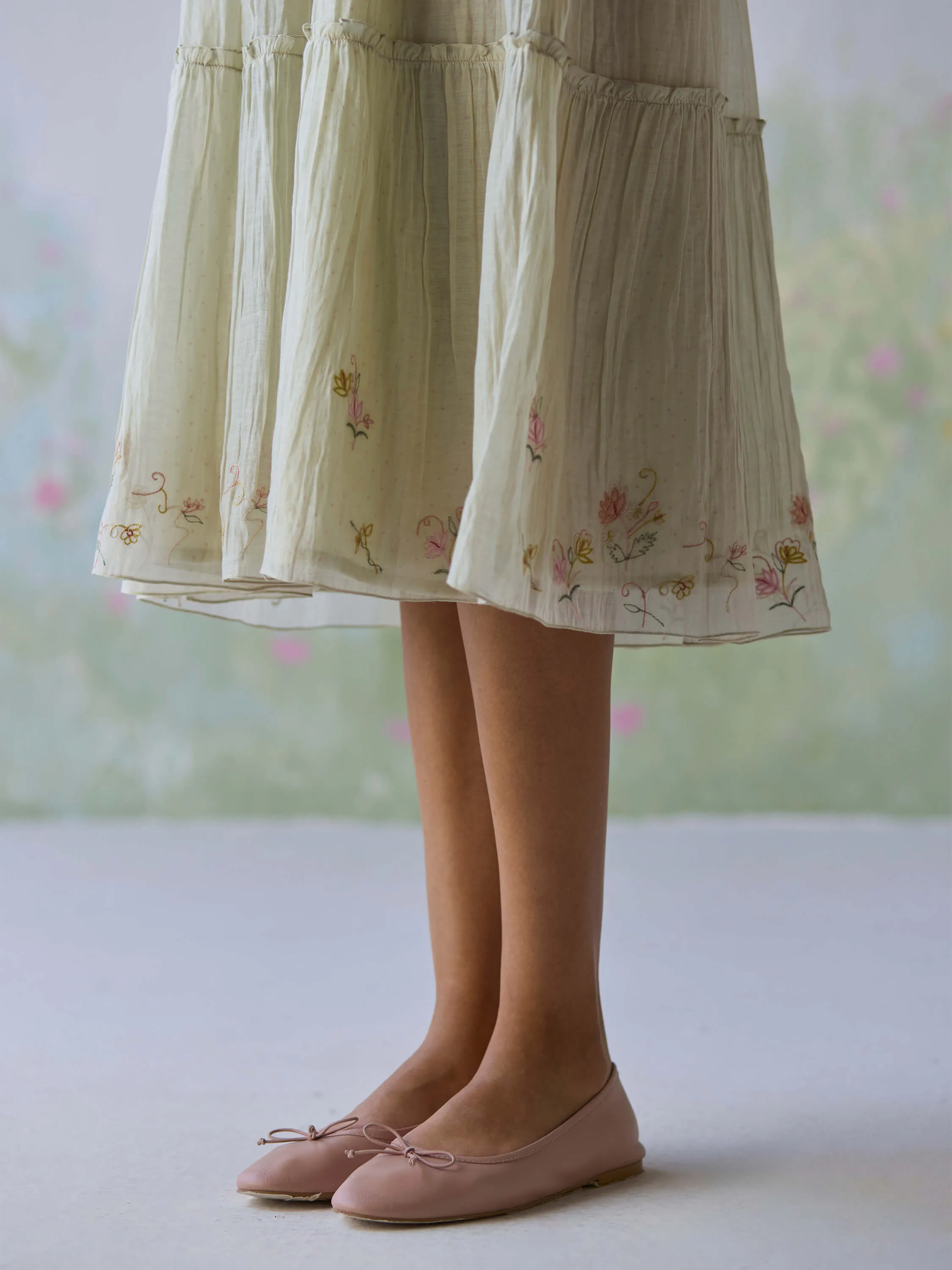 Flutter Fields Midi Dress