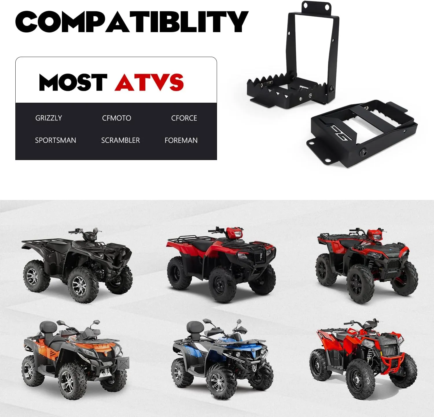 Foot Pegs For ATV