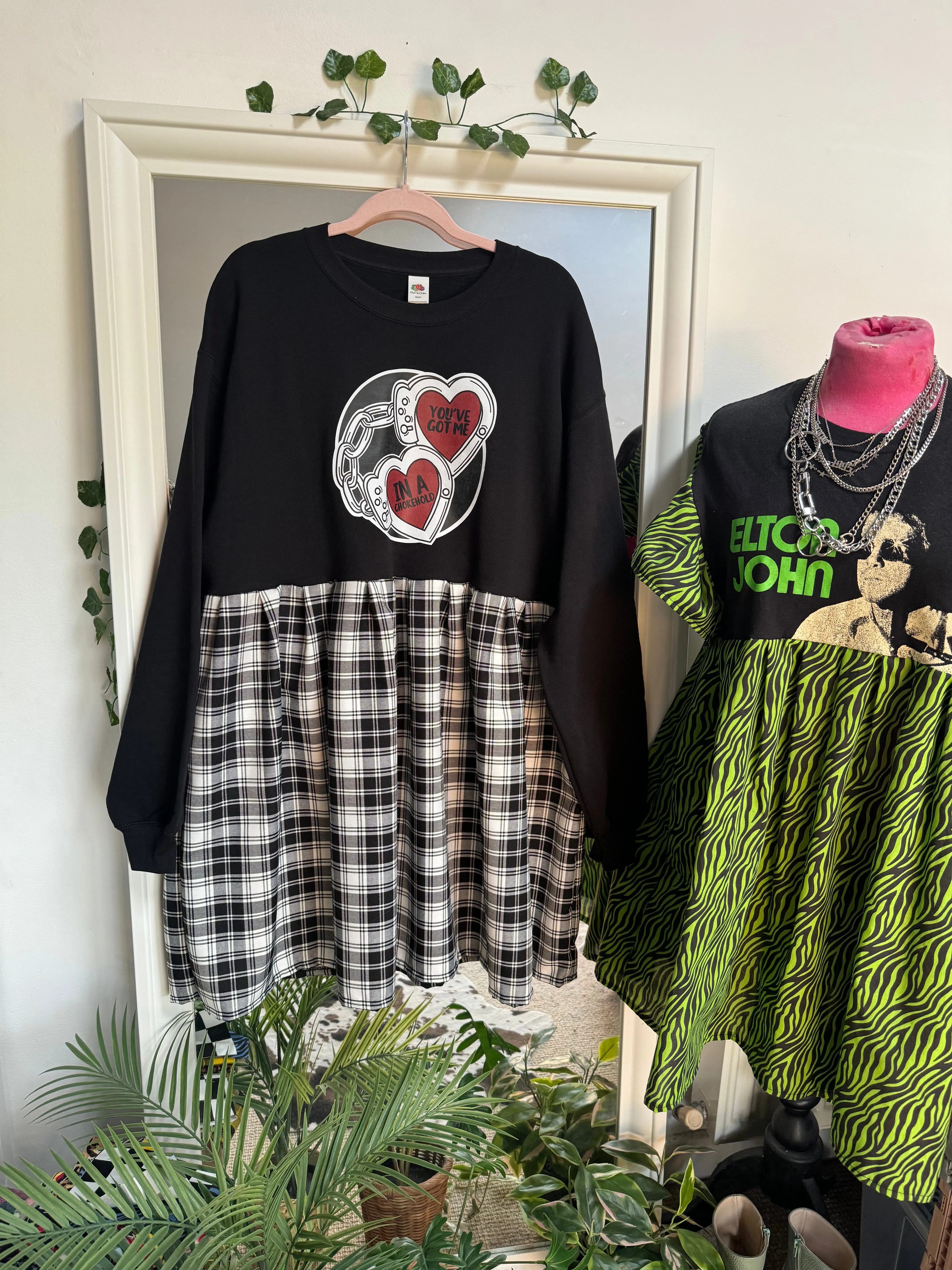 Forever Emo Jumper Dress (choose your jumper design)