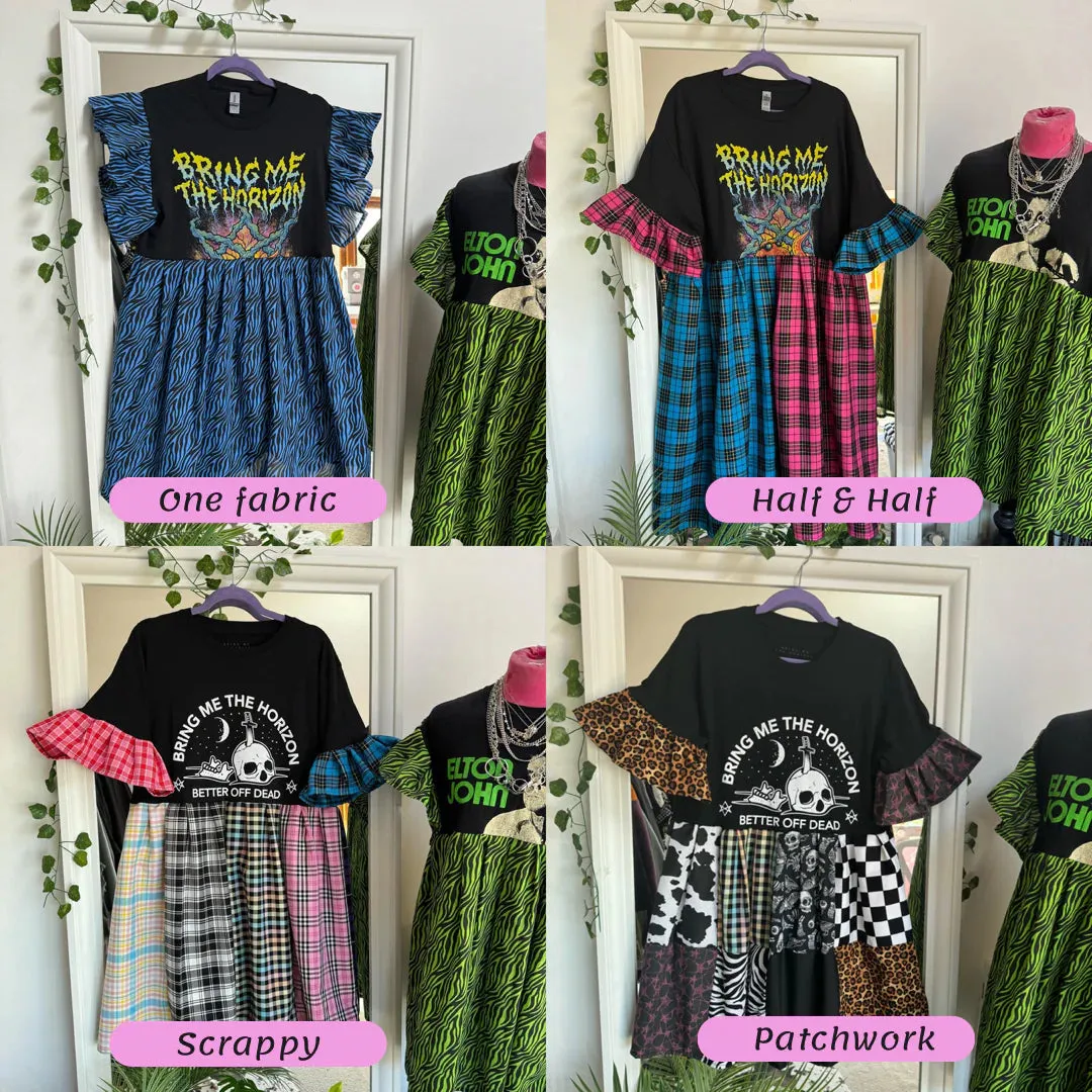 Forever Emo Jumper Dress (choose your jumper design)