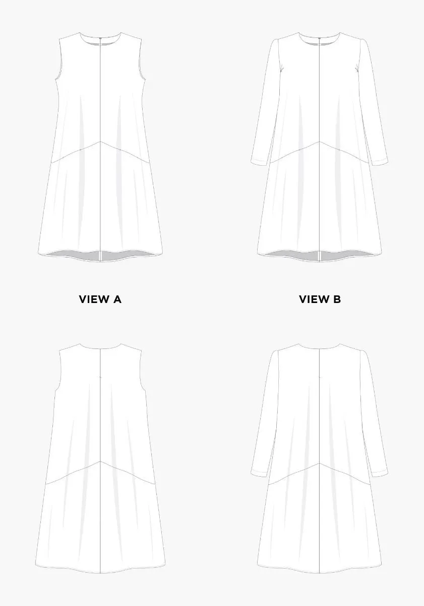 Grainline Studio Farrow Dress Size 14-30