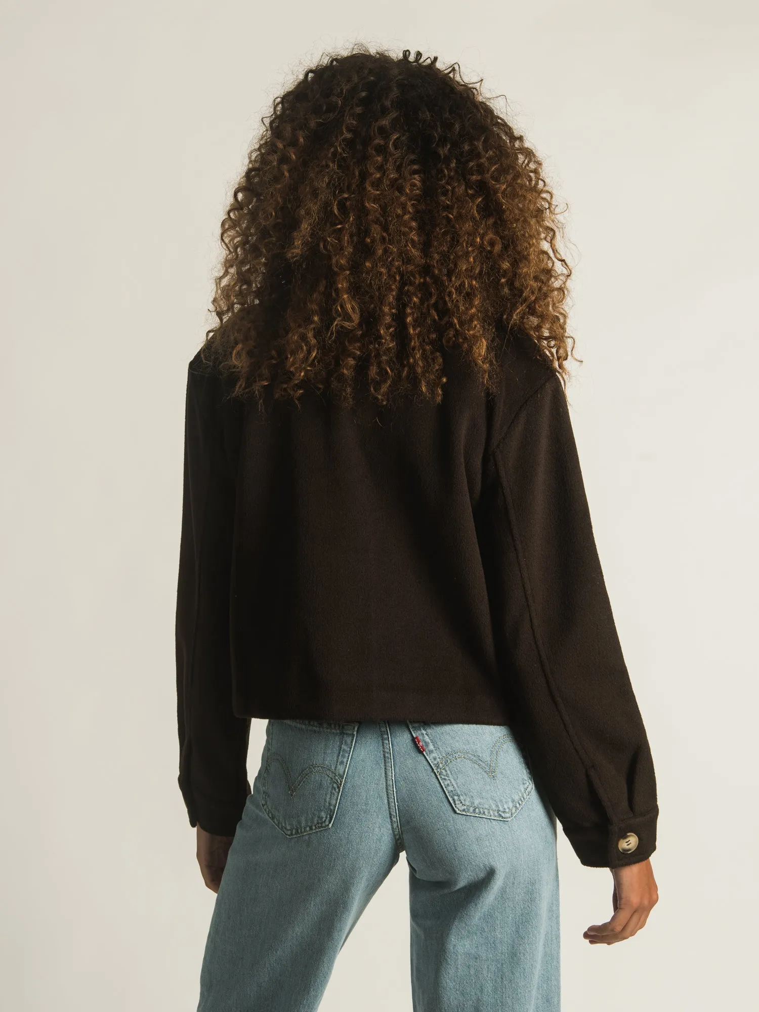HARLOW CASSIDY SOLID SHIRT JACKET - CLEARANCE